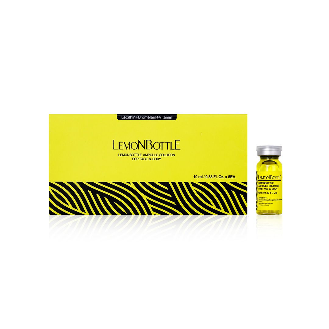 Korea Stock Lemonbottle Lipolysis Injection Lemon Bottle Aqualyx Dermal Fille