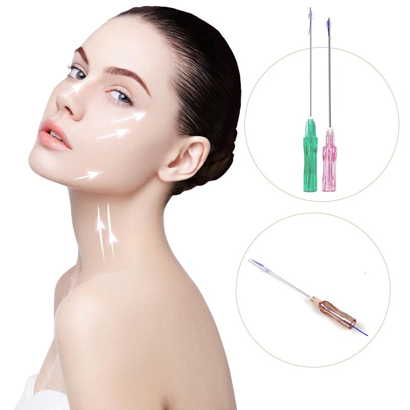 Hot Sale 19g 60mm Cog L Type Tech Molding Nose Filler Pdo Thread Lift